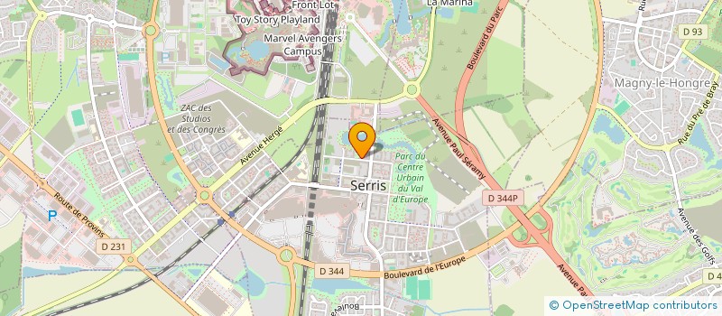 localisation de l'entreprise BALIBEJI  SERRIS