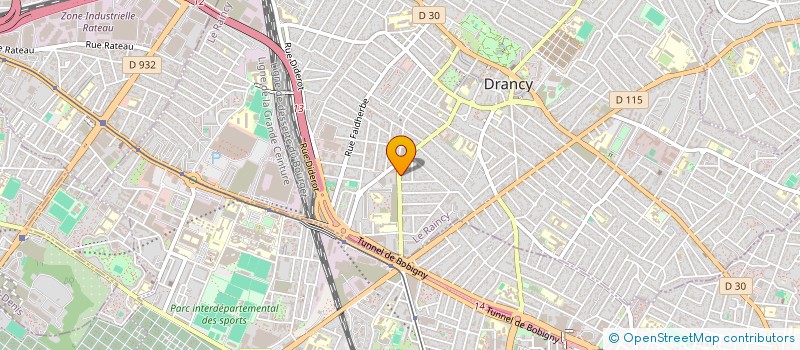 localisation de l'entreprise BALIC PRESSE  DRANCY