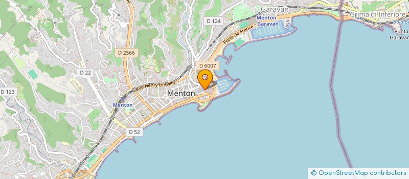 localisation de l'entreprise BALICO SARL à MENTON