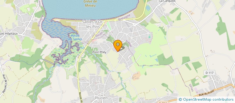 localisation de l'entreprise BALIE  MATIGNON