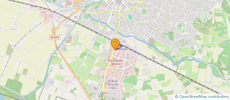 localisation de l'entreprise BALIE  PERTUIS