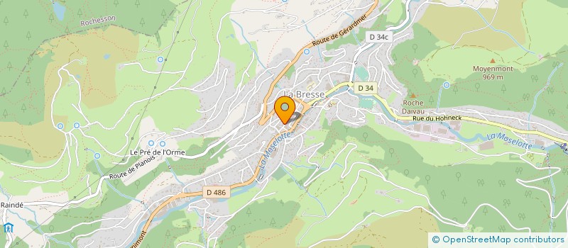 localisation de l'entreprise BALILA  LA BRESSE