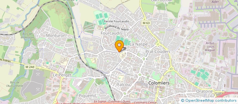 localisation de l'entreprise BALILONA à COLOMIERS