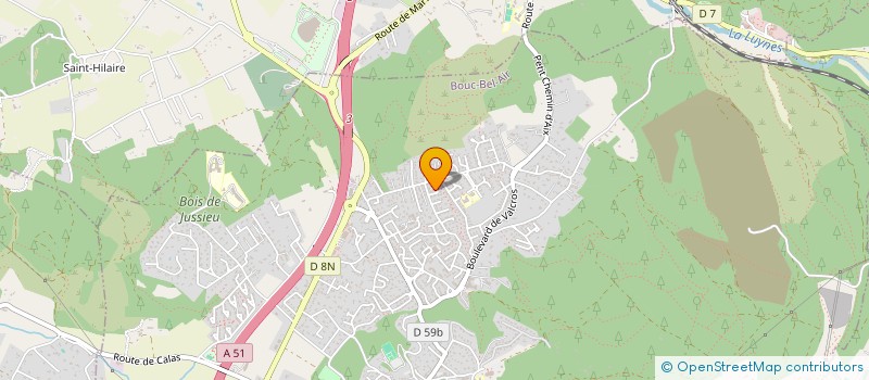 localisation de l'entreprise BALILOU à BOUC-BEL-AIR