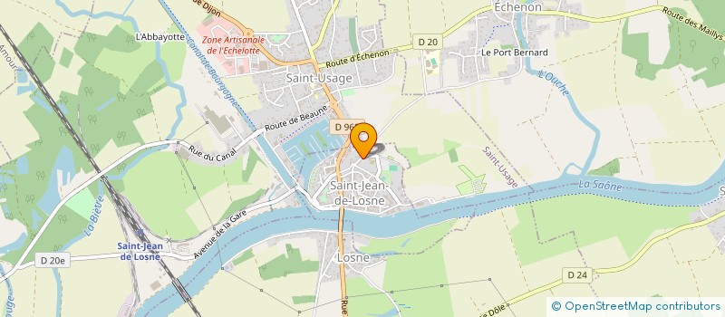 localisation de l'entreprise BALIM  SAINT-USAGE