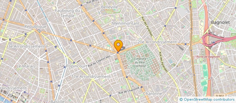 localisation de l'entreprise BALIMA  PARIS