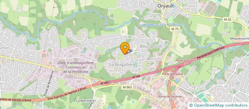 localisation de l'entreprise BALIMA CAPITAL à ORVAULT
