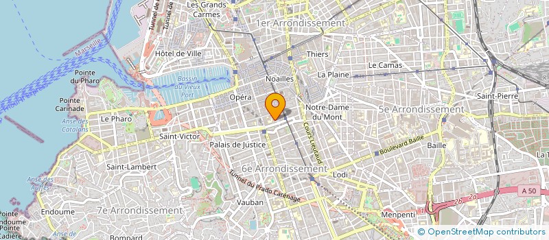 localisation de l'entreprise BALIMAR  MARSEILLE