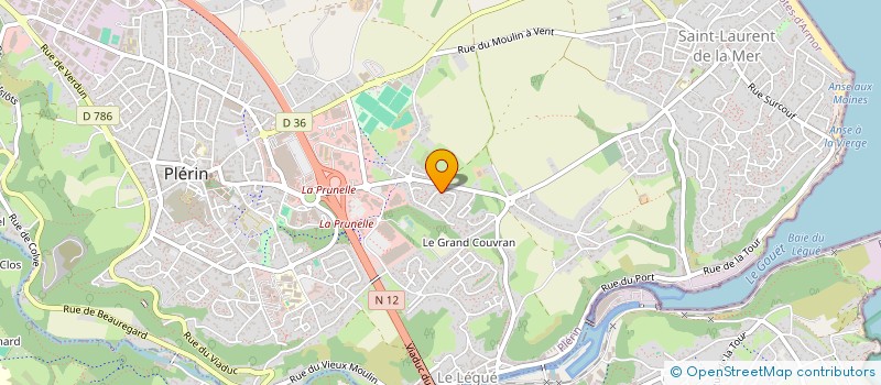 localisation de l'entreprise BALIMARISE  PLERIN