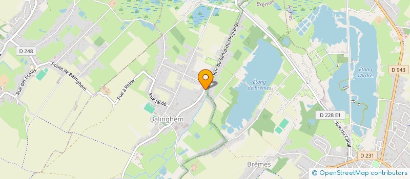 localisation de l'entreprise BALINGHEM VIE ET LOISIRS  BALINGHEM