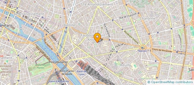 localisation de l'entreprise BALINT DIFFUSION  PARIS