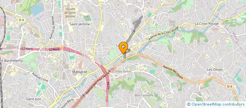 localisation de l'entreprise BALISAGE ELECTRONIQUE SECURITE TECHNOLOGIE DEVELOPPEMENT ENERGIE à MARSEILLE
