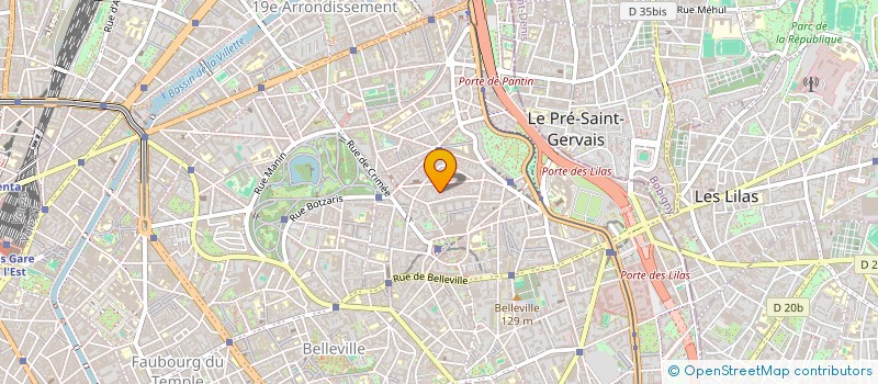 localisation de l'entreprise BALISES  PARIS