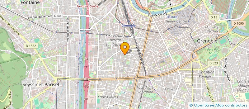 localisation de l'entreprise BALISMA à GRENOBLE