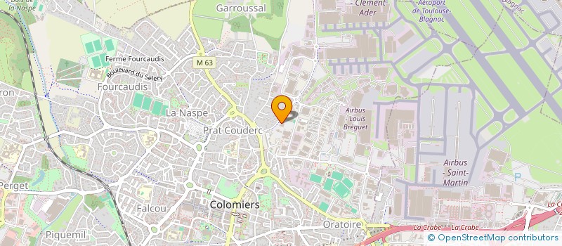 localisation de l'entreprise BALISTIC à COLOMIERS