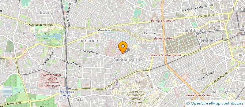 localisation de l'entreprise BALISTICK à BORDEAUX