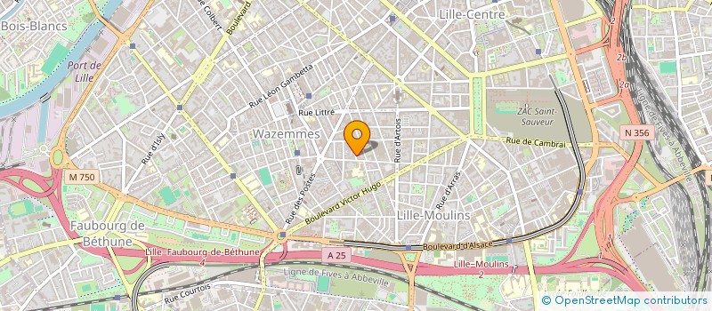 localisation de l'entreprise BALIVEAU à LILLE