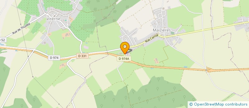 localisation de l'entreprise BALIX  MAIZIERES