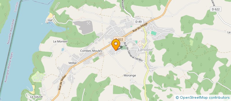 localisation de l'entreprise BALK'ART à LANOBRE
