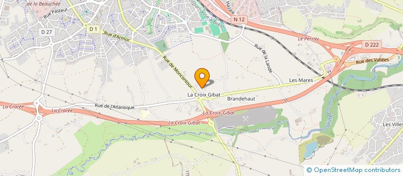 localisation de l'entreprise BALKAN  TREGUEUX