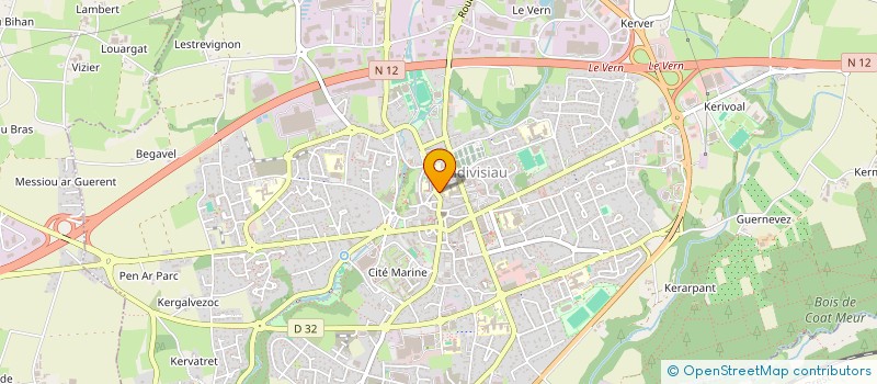 localisation de l'entreprise BALKAN à LANDIVISIAU