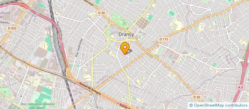 localisation de l'entreprise BALKAN ENFANCE à DRANCY