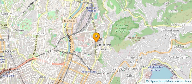 localisation de l'entreprise BALKAN FOLKLORE GROUP  NICE