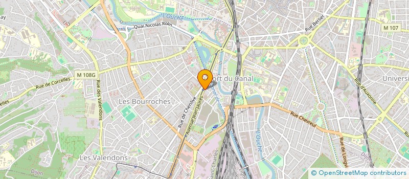 localisation de l'entreprise BALKAN GRAD  DIJON