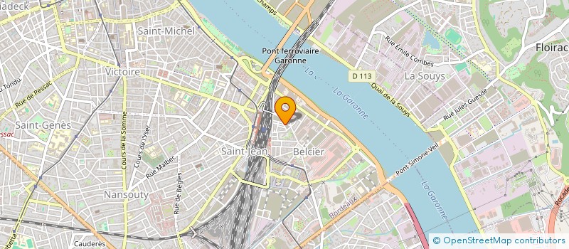 localisation de l'entreprise BALKAN MARKET à BORDEAUX