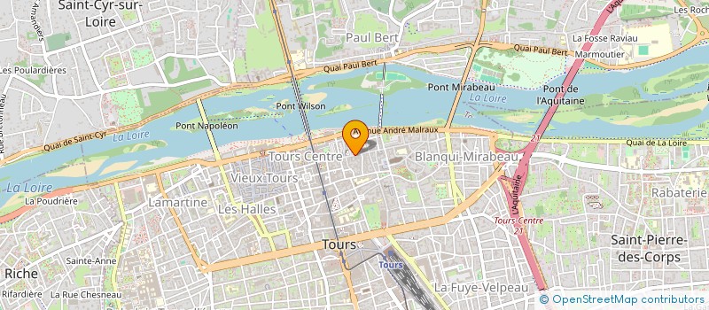 localisation de l'entreprise BALKASSO  TOURS