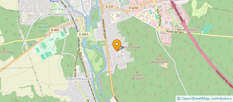 localisation de l'entreprise BALKES  NEMOURS