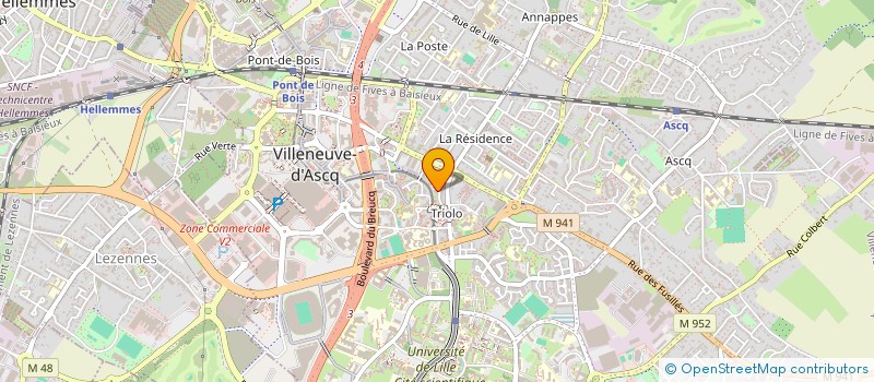 localisation de l'entreprise BALKIN à VILLENEUVE-D'ASCQ