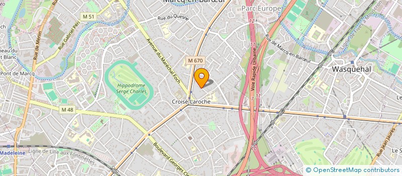 localisation de l'entreprise BALKISS  MARCQ-EN-BARUL