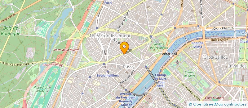 localisation de l'entreprise BALKISS INVEST  PARIS