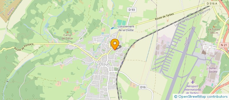 localisation de l'entreprise BALKOIA  OSSUN