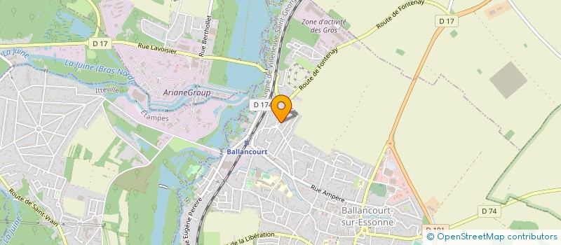 localisation de l'entreprise BALL'ISOL à BALLANCOURT-SUR-ESSONNE