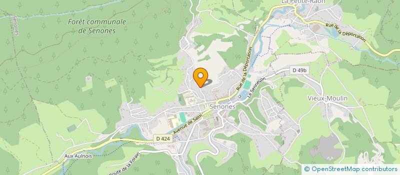 localisation de l'entreprise BALL TRAP CLUB DE BELVAL  BELVAL