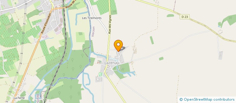 localisation de l'entreprise BALL TRAP CLUB LAZENAY  LAZENAY