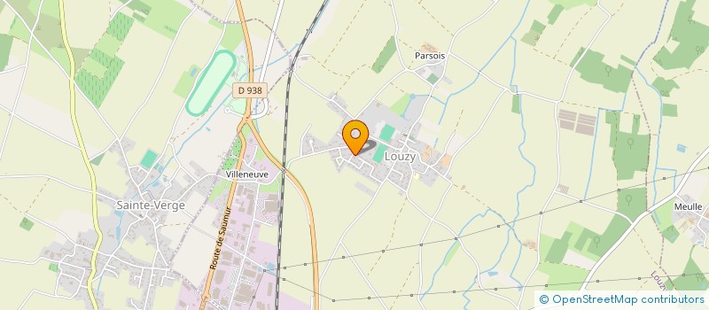 localisation de l'entreprise BALL TRAP CLUB THOUARSAIS  LOUZY