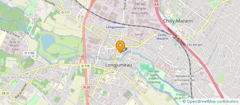 localisation de l'entreprise BALL TRAP DE BRETIGNY à BRIIS-SOUS-FORGES