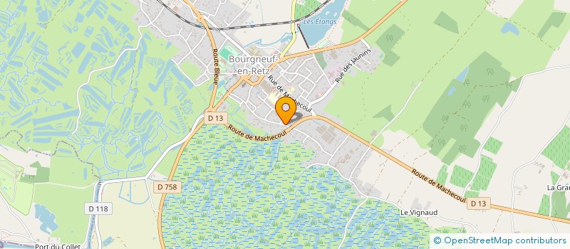 localisation de l'entreprise BALL TRAP DE LA BAIE  VILLENEUVE-EN-RETZ