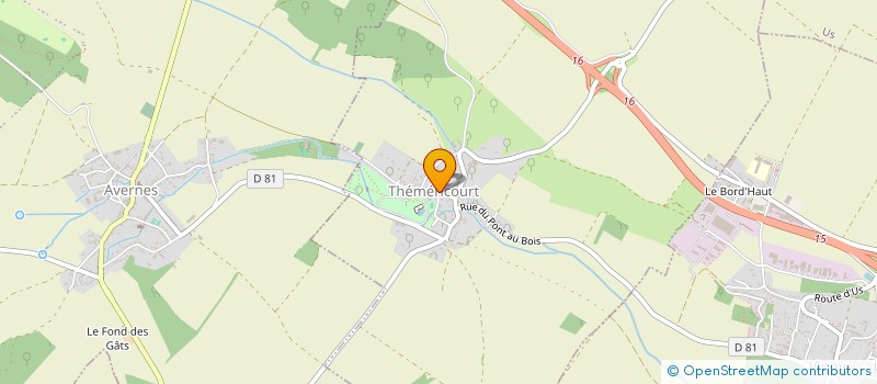 localisation de l'entreprise BALL-TRAP DU VEXIN  THEMERICOURT