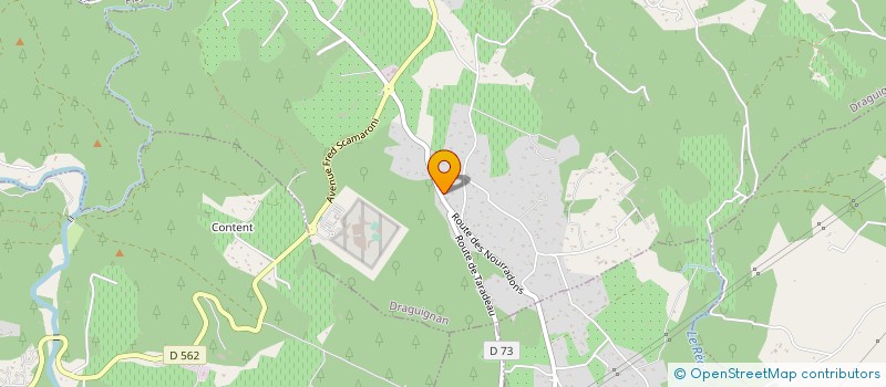 localisation de l'entreprise BALL TRAP - TIR OLIMPIC  DRAGUIGNAN