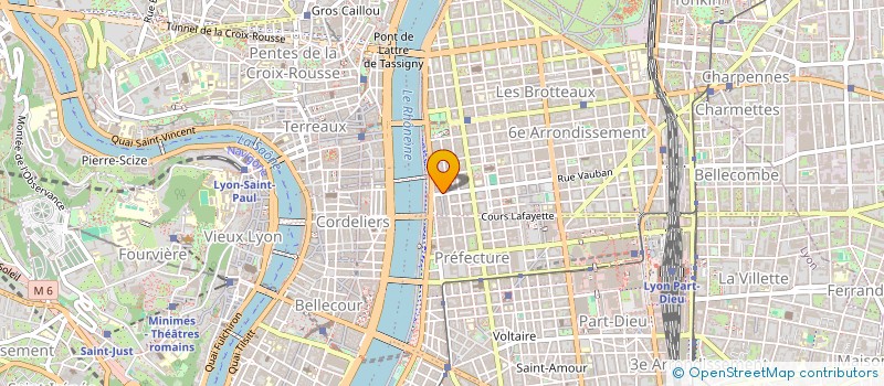 localisation de l'entreprise BALLAD.IMMO SAINTE MARIE DES TERREAUX  LYON