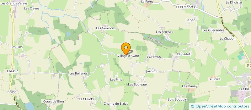 localisation de l'entreprise BALLADE AU PAS à SANDRANS