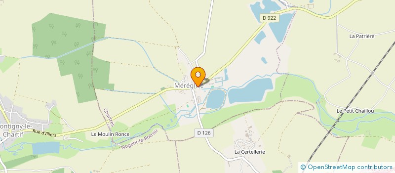 localisation de l'entreprise BALLADE DES VILLAGES ENTRE BEAUCE ET PERCHE à MEREGLISE