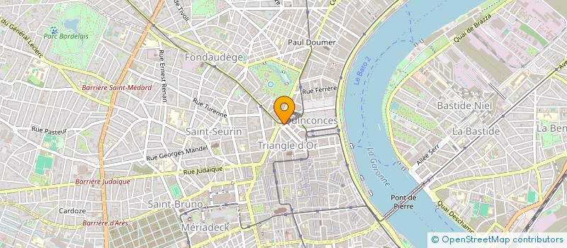 localisation de l'entreprise BALLADE LOUPIEN-SUARES AVOCATS  BORDEAUX