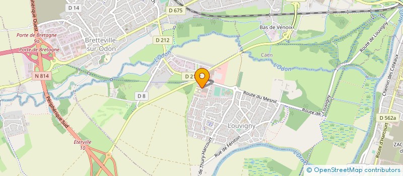 localisation de l'entreprise BALLAKLO  LOUVIGNY