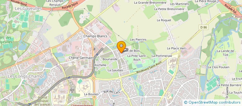 localisation de l'entreprise BALLAND BATIMENT à CESSON-SEVIGNE