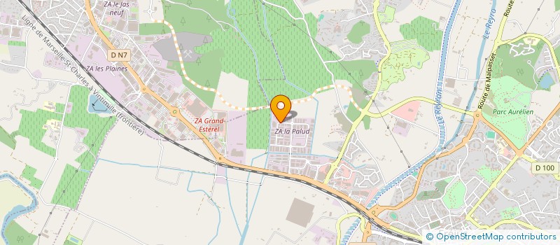 localisation de l'entreprise BALLAND INVESTISSEMENT à FREJUS
